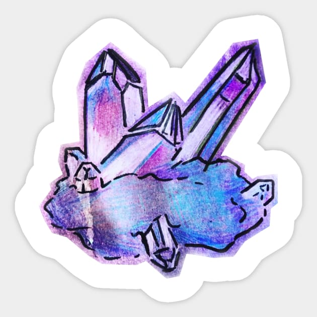 Gems Sticker by TheStarvingishArtist